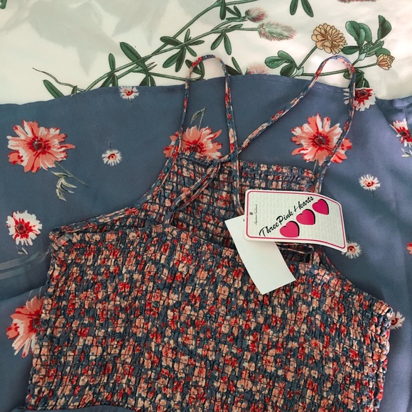 Floral spaghetti strapped dress!✨ - Picture 2 of 5